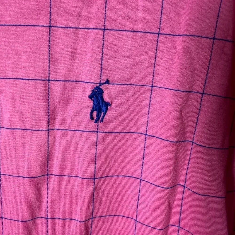 Polo Ralph Lauren Polo Golf Men's Vibrant Pink Polo Short Sleeve Shirt Sz XXL